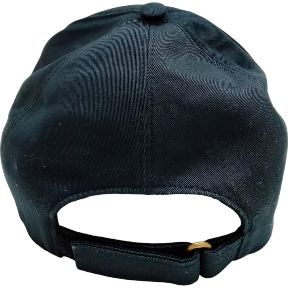 746252AU (S3) Gucci Cap Navy Blue Cotton - Picture 3 of 10